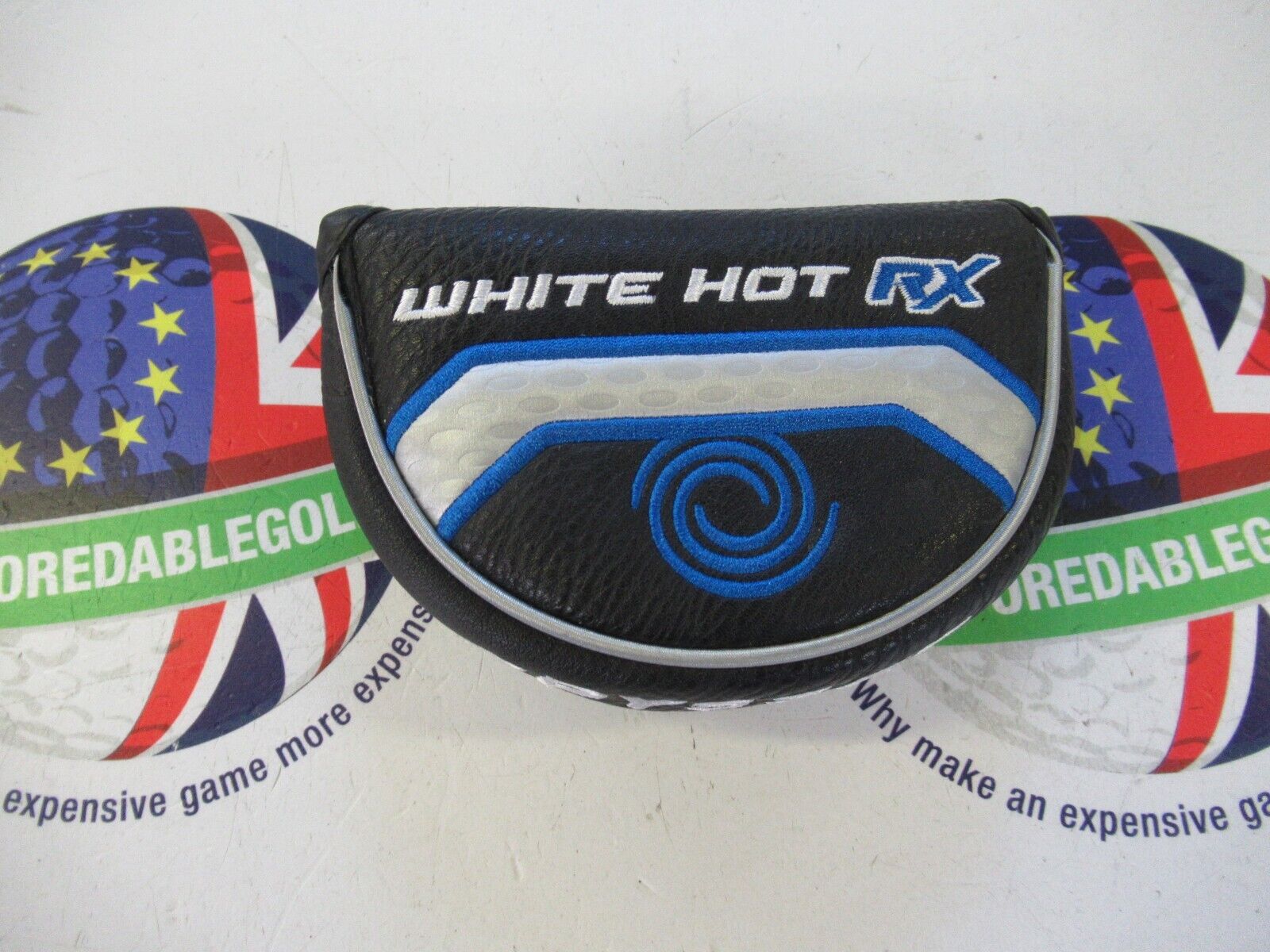 Odyssey White Hot RX Mid Mallet Putter Cover | Aforedablegolf