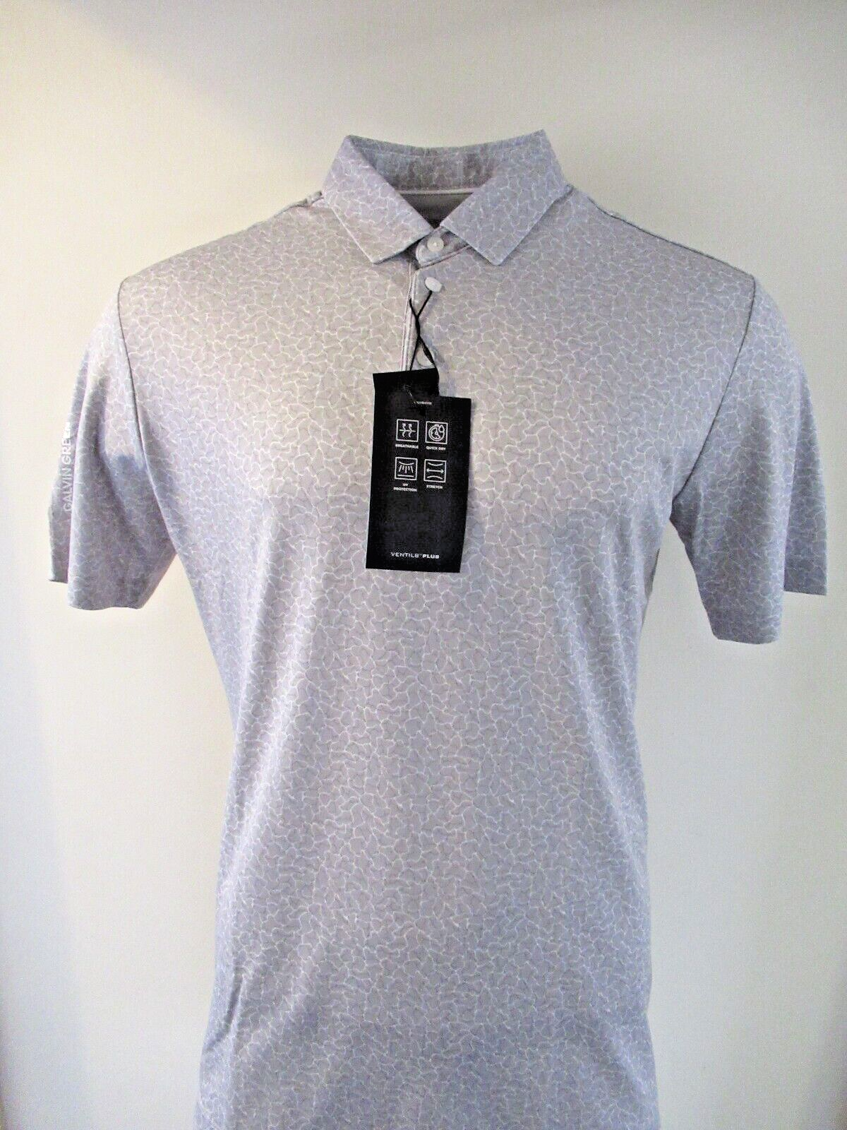 galvin green mani ventil8 plus polo shirt cool grey uk size large