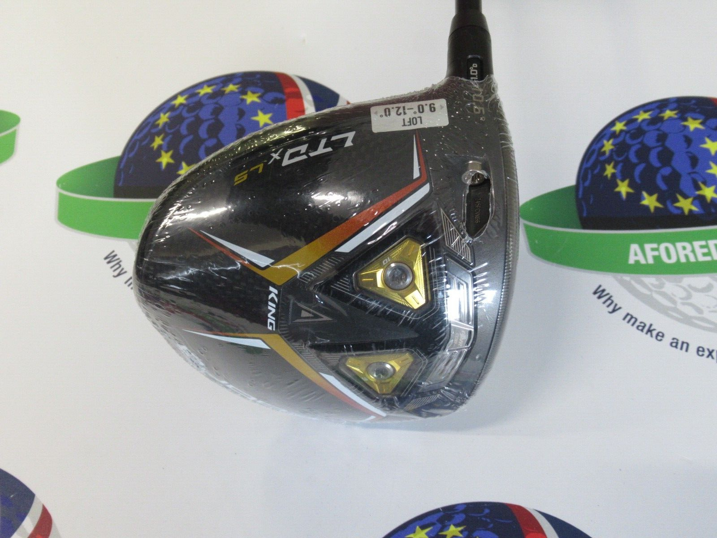 cobra left hand king ltd x ls 10.5 degree driver helium black 5f4 shaft stiff