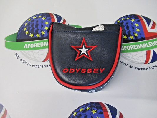 new odyssey limited edition leather june major 2024 mallet putter head cover