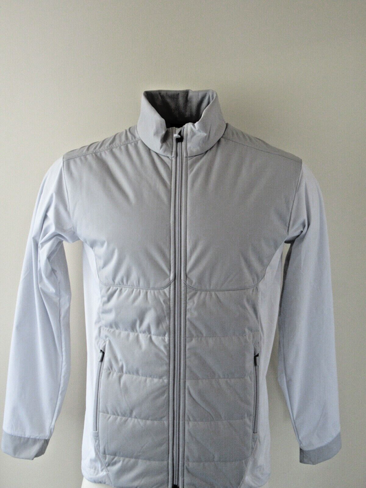 galvin green leonard full zip windproof jacket cool grey/white uk size medium