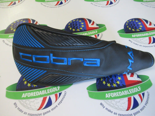 used cobra f-max airspeed black/blue driver head cover