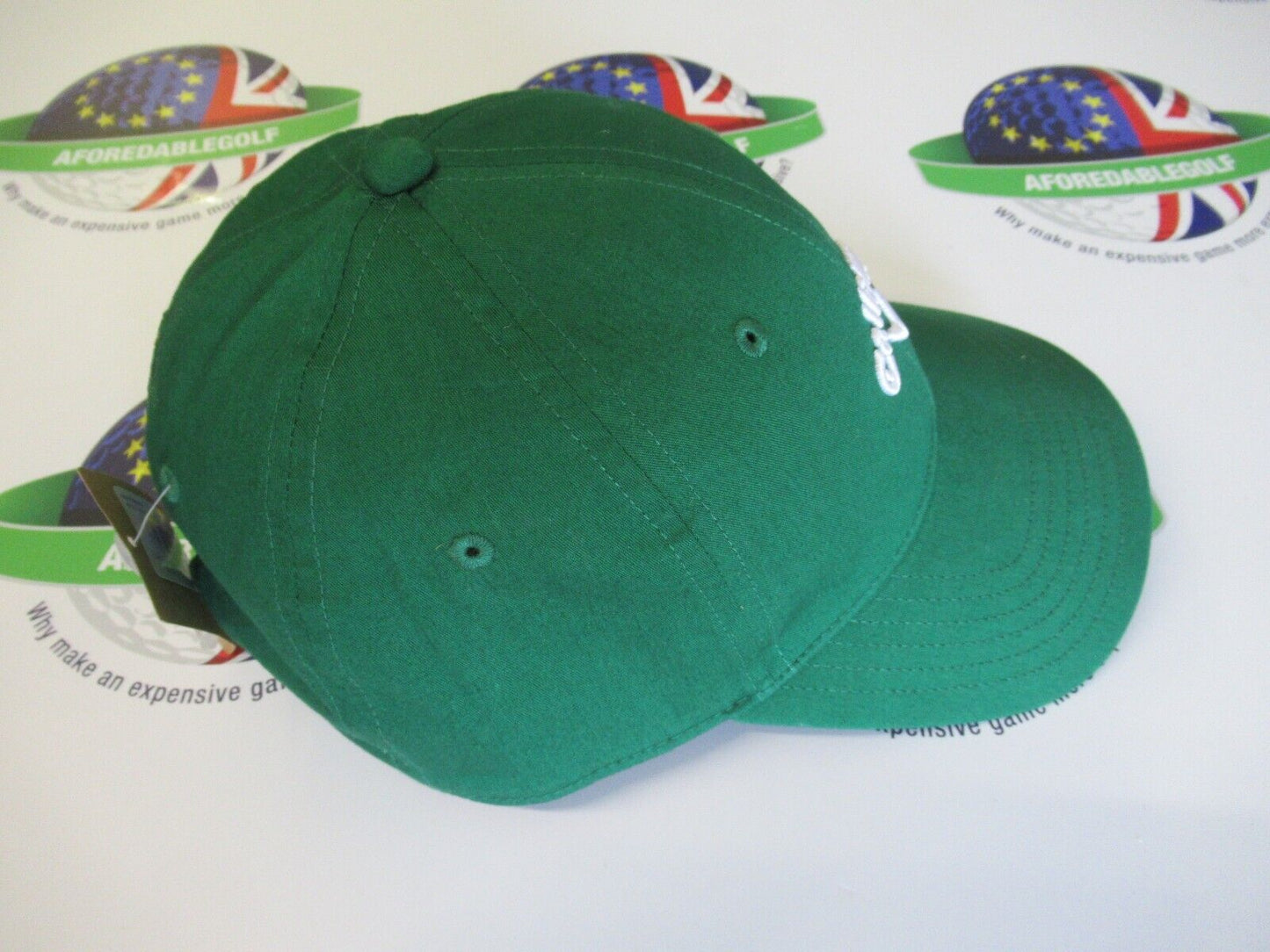 callaway limited edition heritage twill lucky green adjustable golf cap