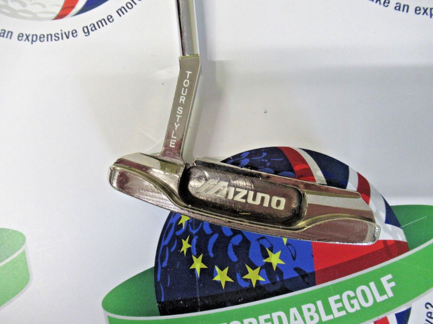 used mizuno tour style s-302 forged pro spec 35.5" putter