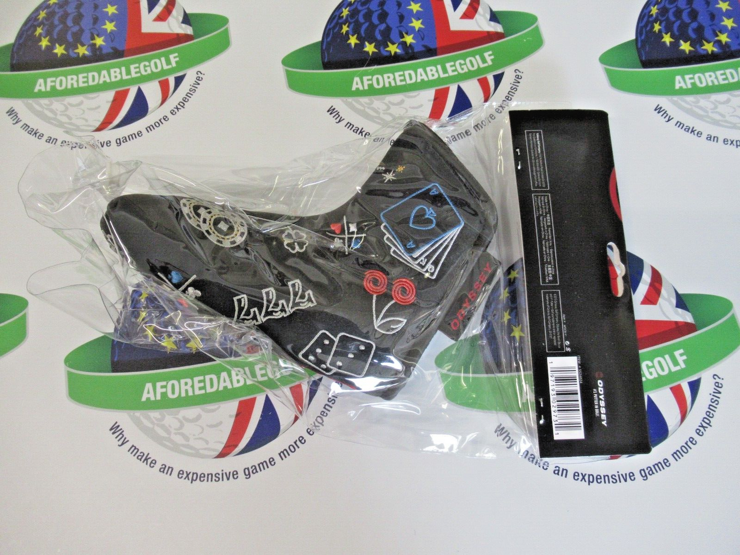 odyssey limited edition lucky casino blade putter cover