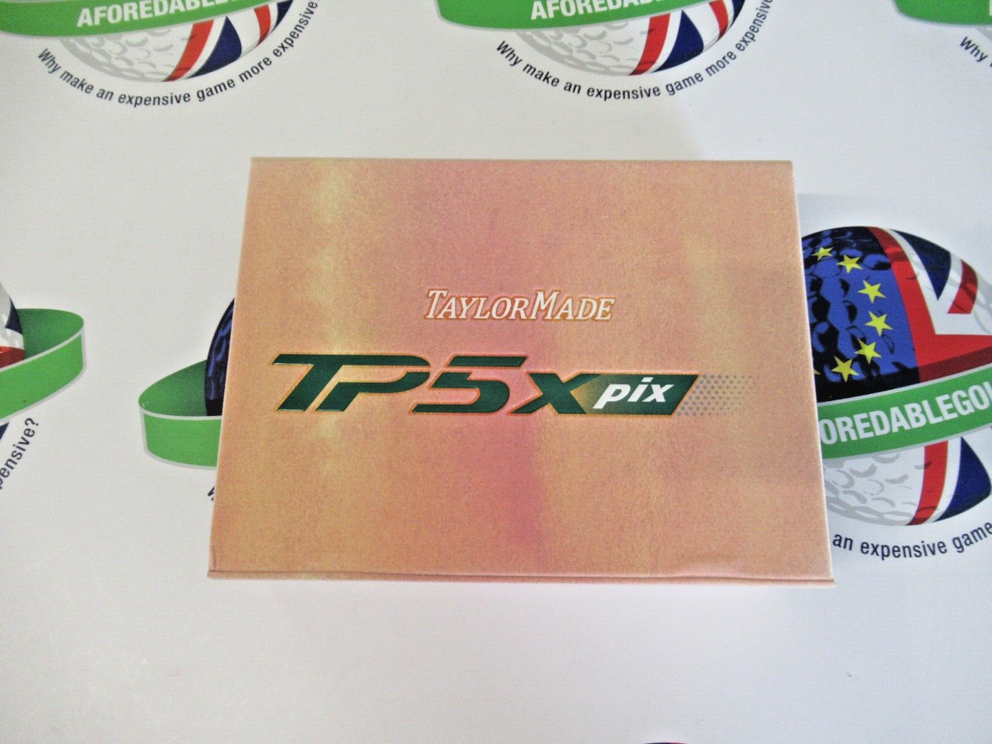 new 12 taylormade vault limited edition tp5 x pix season opener 2024 golf balls