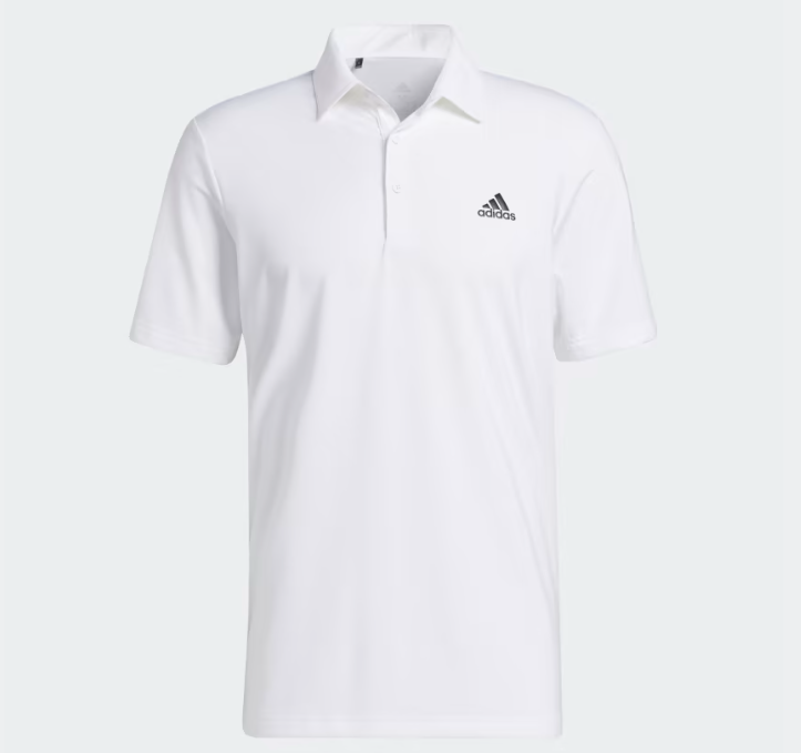 adidas golf ultimate 365 solid lc white polo shirt uk size xl