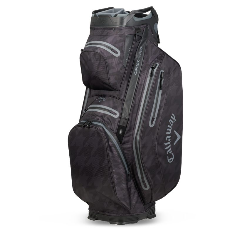 new callaway golf org 14 way hyper dry waterproof cart bag black houndstooth