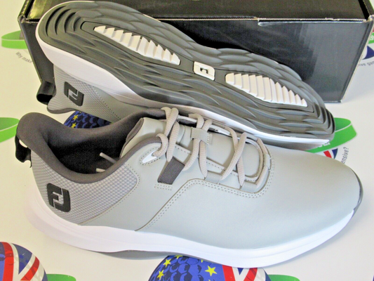 footjoy prolite waterproof golf shoes grey uk size 9 medium 56923k