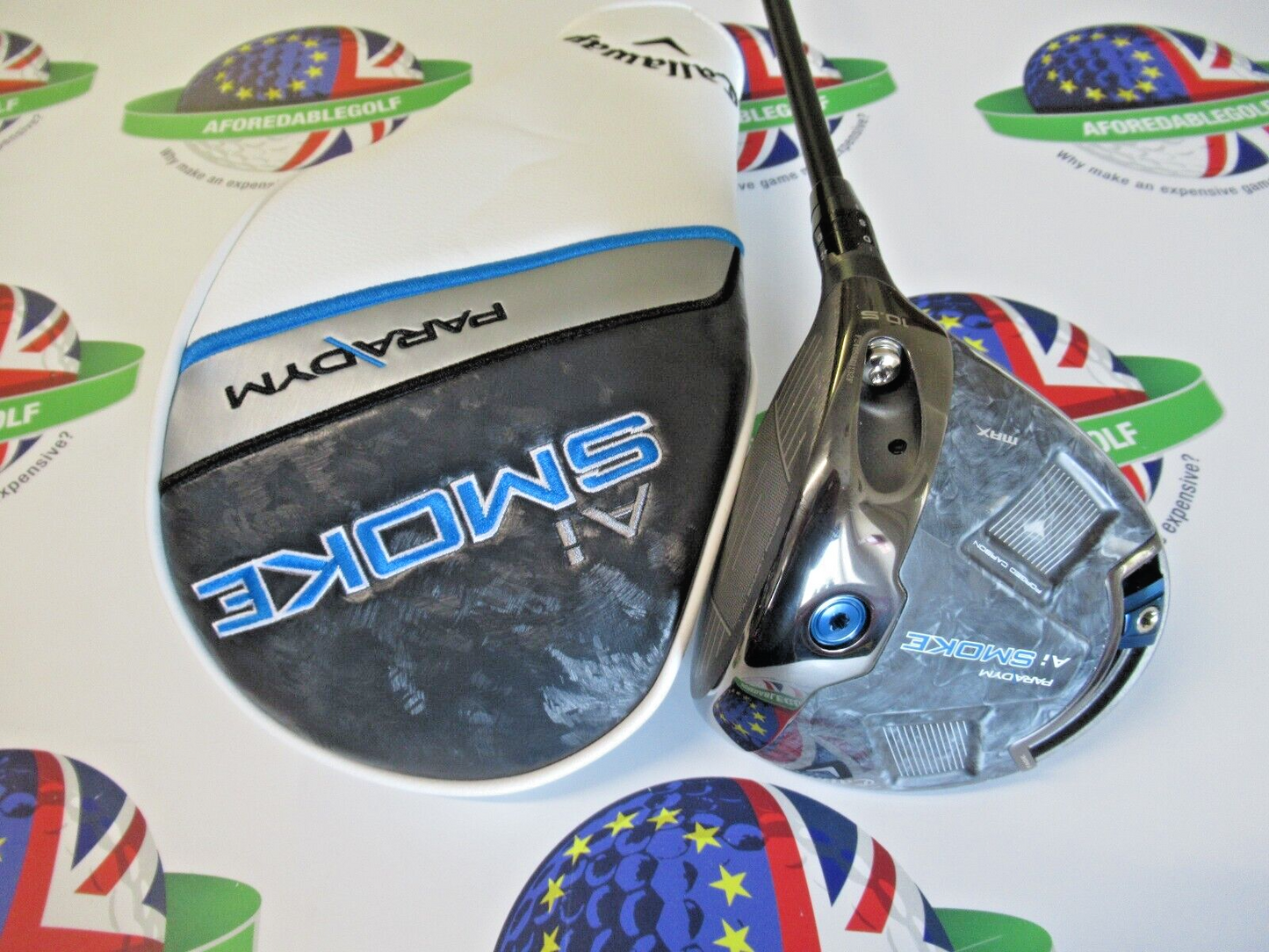 used callaway paradym ai smoke max 10.5 degree driver tensei av series 55g reg