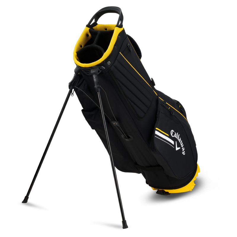 new callaway chev dry black/golden rod stand bag