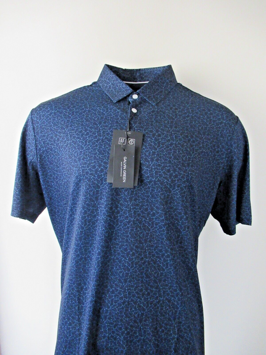 galvin green mani ventil8 plus polo shirt navy uk size xxl