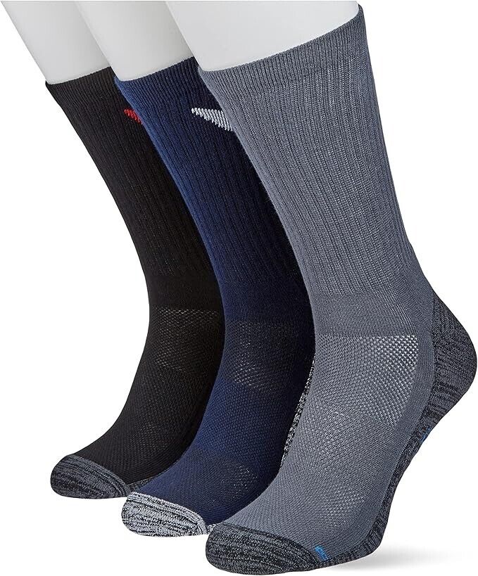 callaway tour cotton crew performance socks 3 pairs uk sizes 6.5-9 s/m