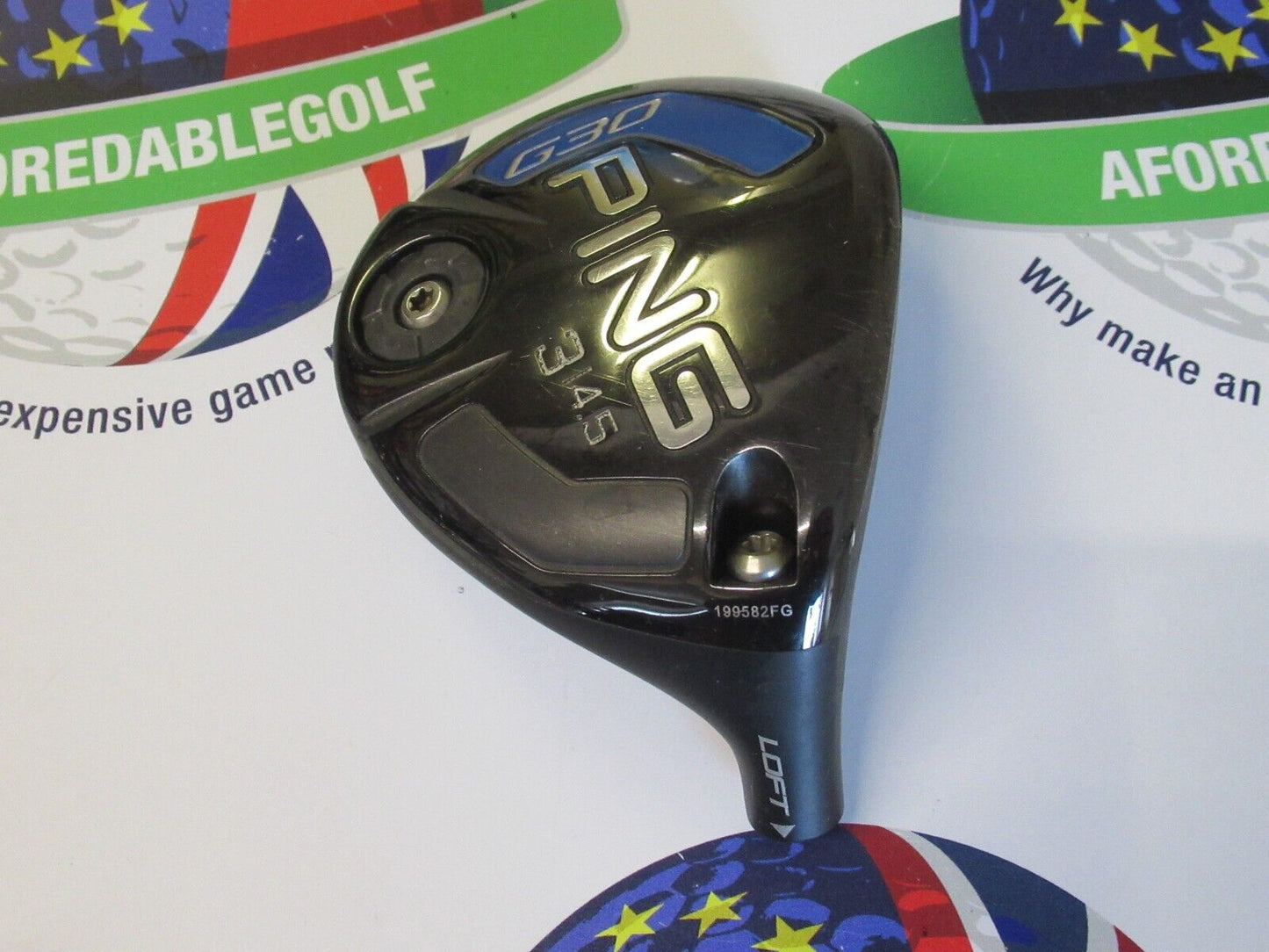 used ping g30 14.5 degree #3 fairway wood head