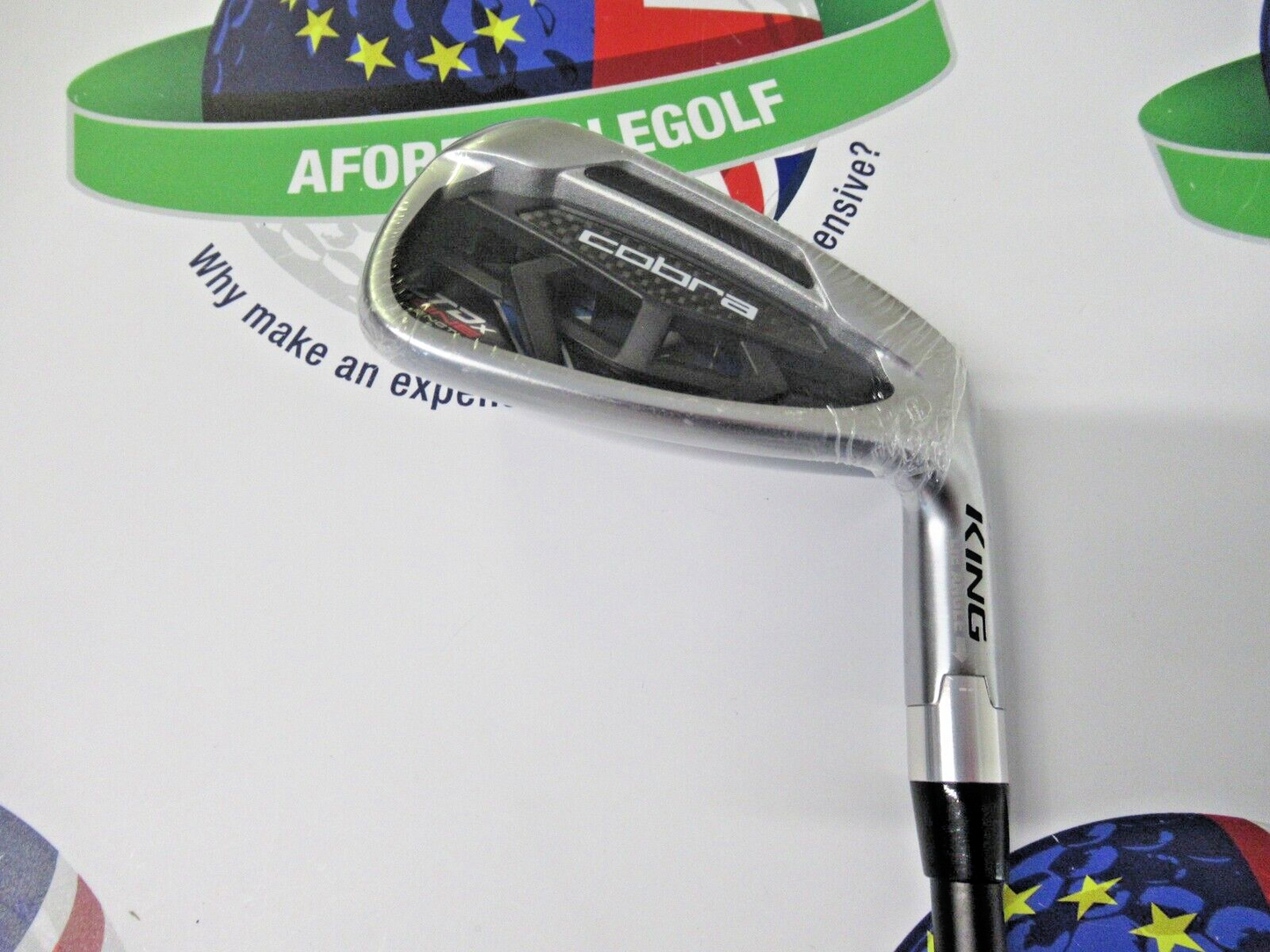 new cobra king ltd x one length demo 9 iron kbs pgi 65g graphite senior flex