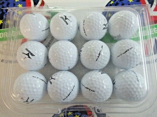 12 mizuno mp-x golf balls pearl/pearl 1 grade