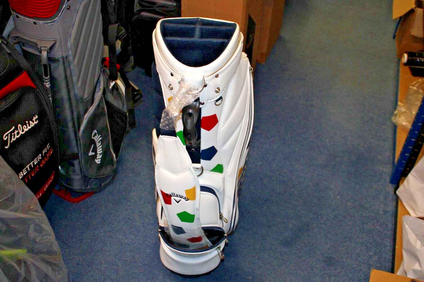 new callaway limited edition truvis staff tour stand bag