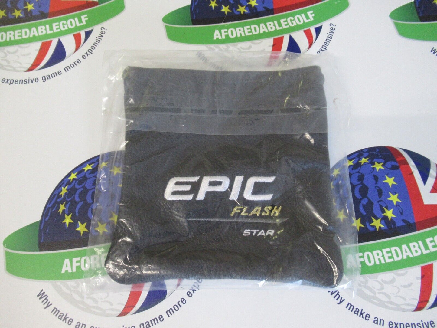 callaway epic flash star black draw string valuables pouch