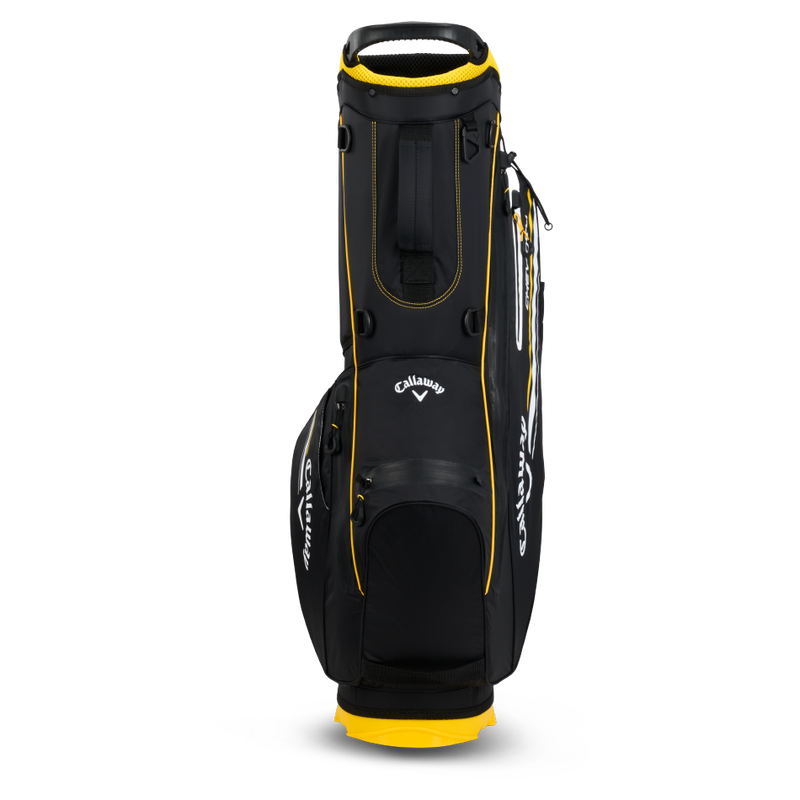 new callaway chev dry black/golden rod stand bag