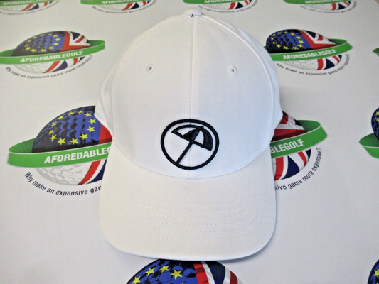 puma 110 snap back adjustable p arnold palmer white golf cap