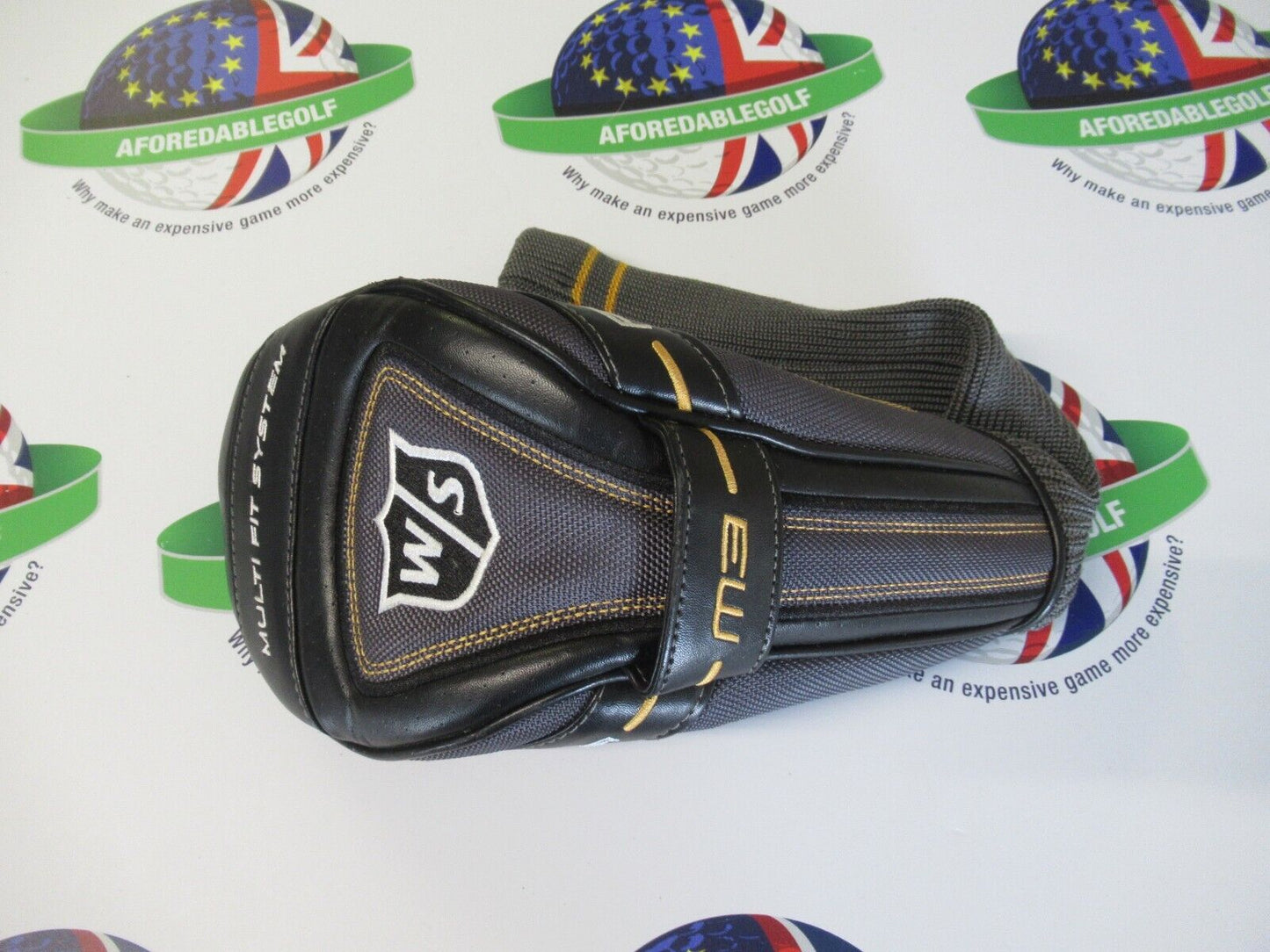 used wilson staff mg tour m3 driver head cover