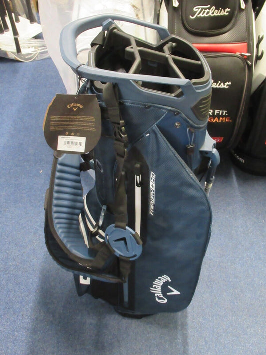 new callaway golf fairway + hyper dry waterproof stand bag navy