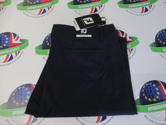 footjoy ace tapered fit trousers navy waist 34" x leg 32"