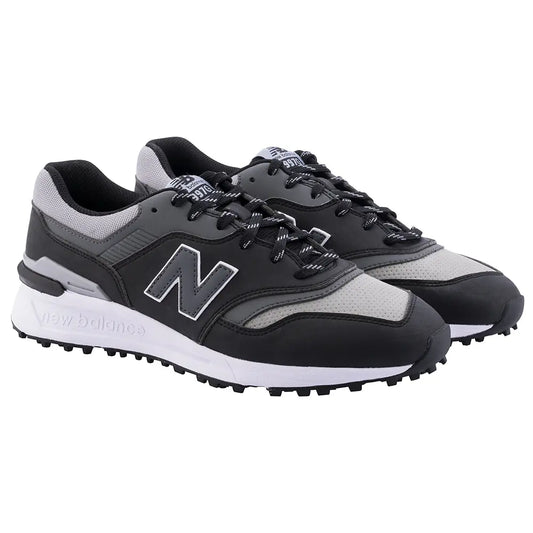 New Balance 997 SL Mens Waterproof Golf Shoes Black/Grey UK Size 9.5 Medium