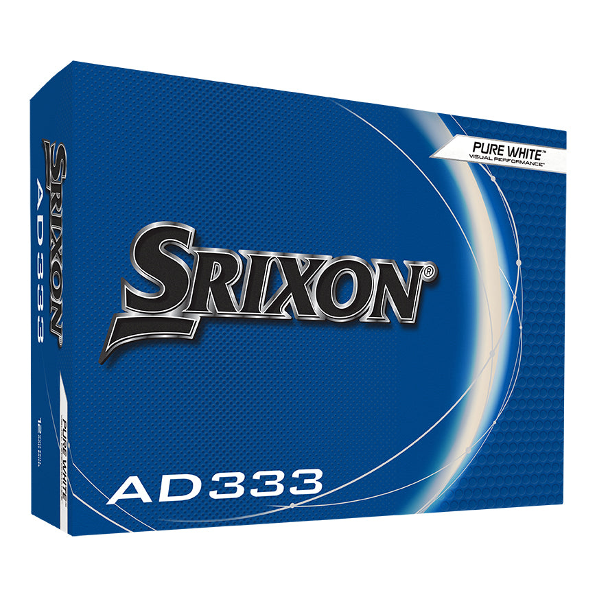 1 Dozen Srixon AD333 Pure White 2024 Golf Balls