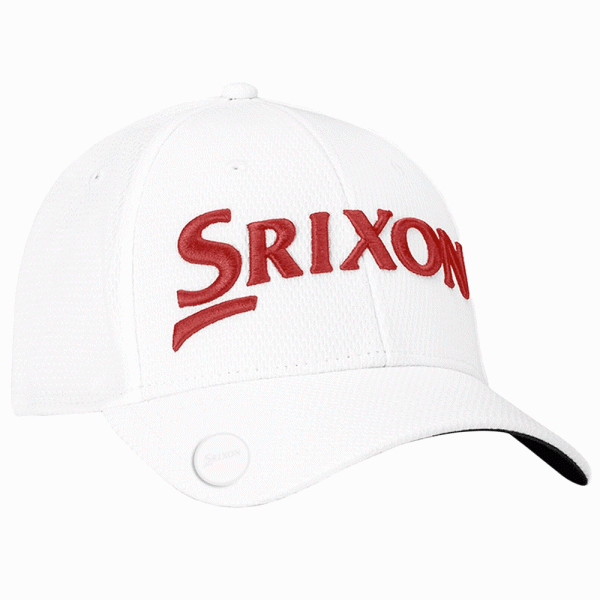 Srixon Adjustable Ball Marker Cap White/Red