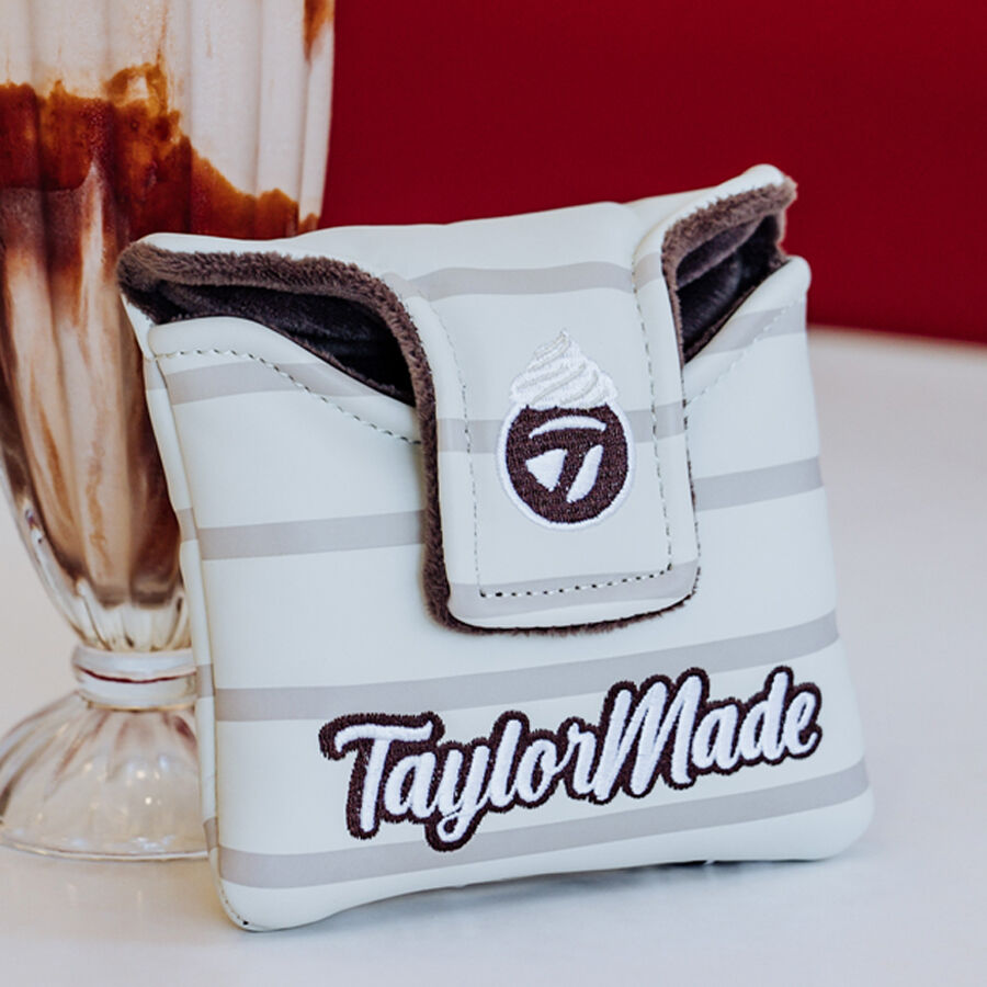 new taylormade vault limited edition buckeye milkshake mallet putter head cover