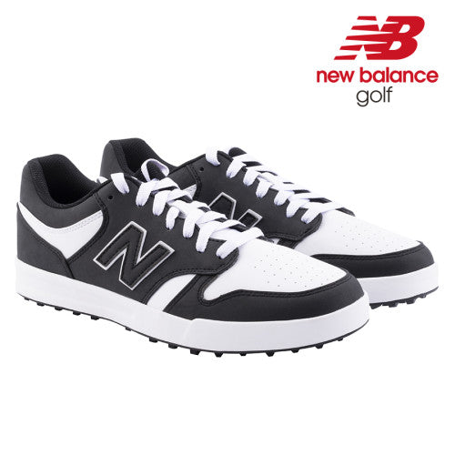 New Balance 480 Golf SL Waterproof Golf Shoes Black/White UK Size 11.5 Medium