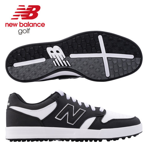 New Balance 480 Golf SL Waterproof Golf Shoes Black/White UK Size 11.5 Medium