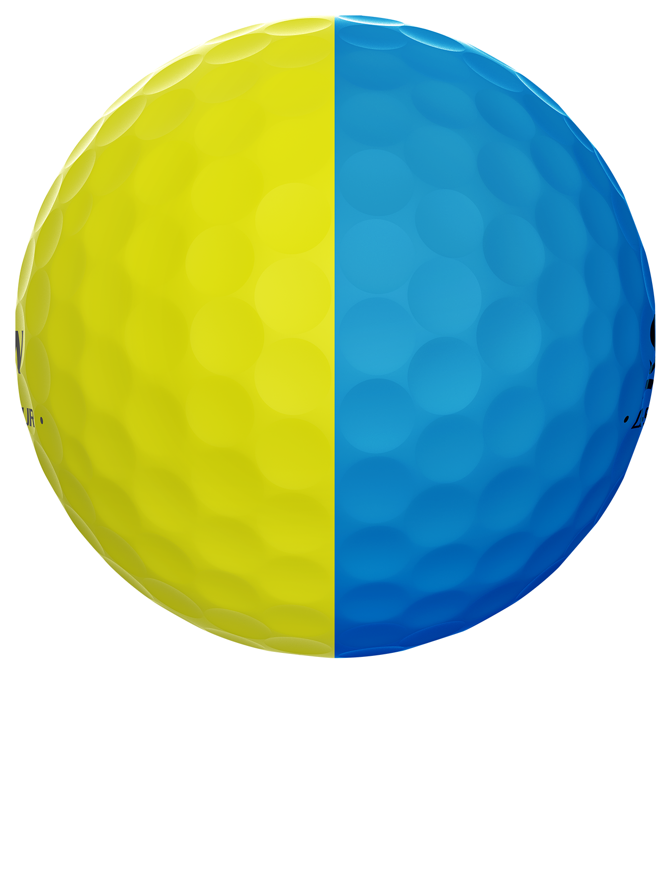 1 Dozen Srixon Q Star Tour Divide Yellow/Blue 2024 Golf Balls