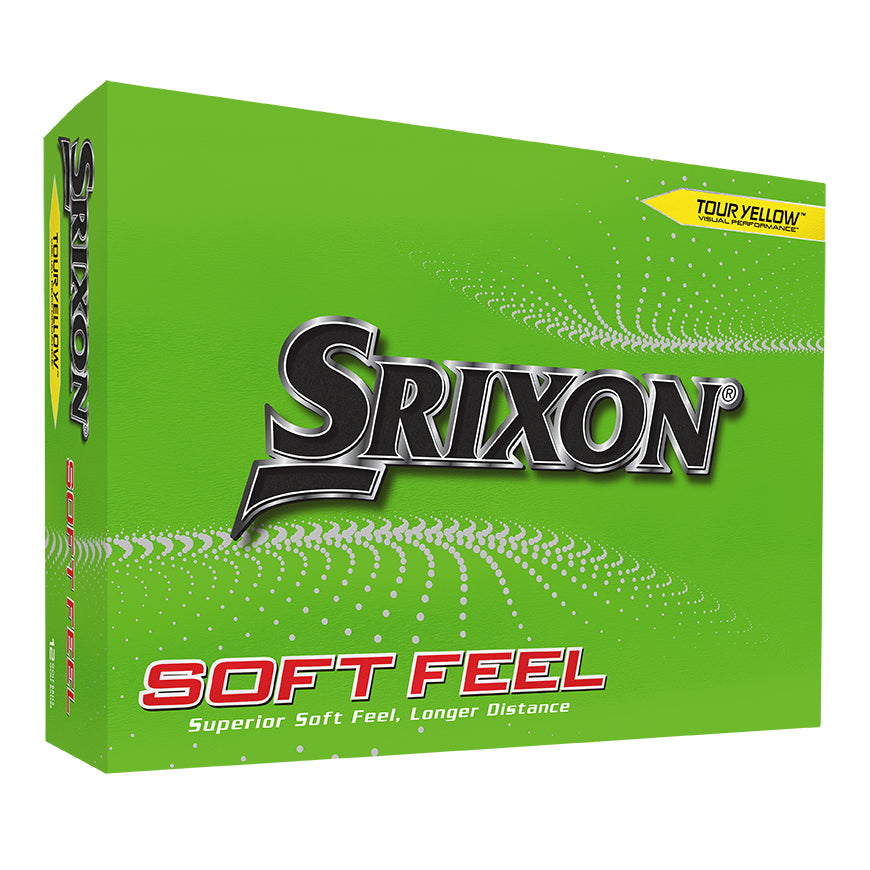 1 Dozen Srixon Soft Feel Tour Yellow 2024 Golf Balls