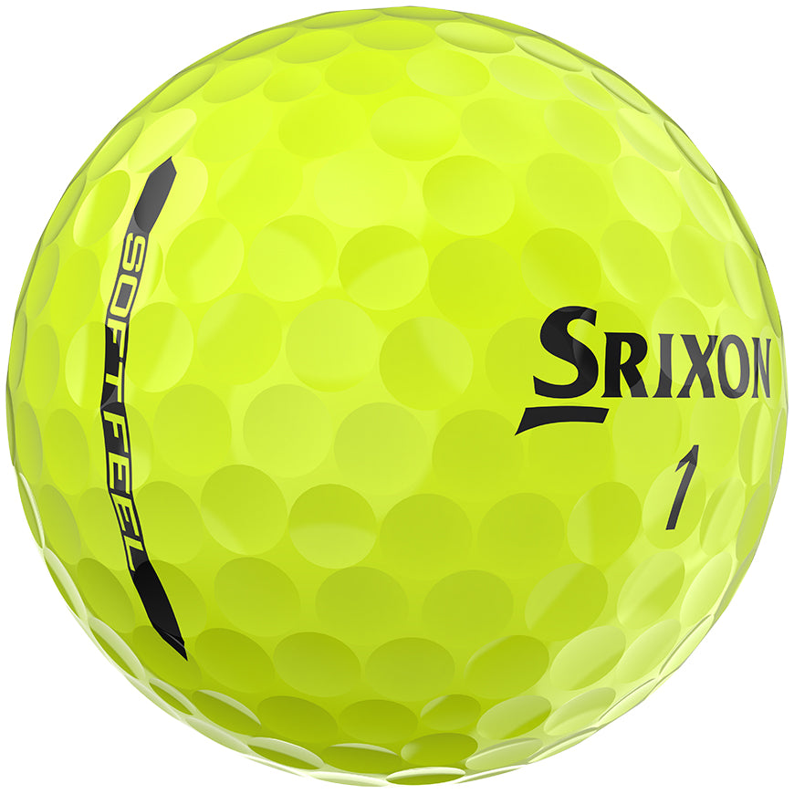 12 Srixon Soft Feel Yellow 2024 Golf Balls