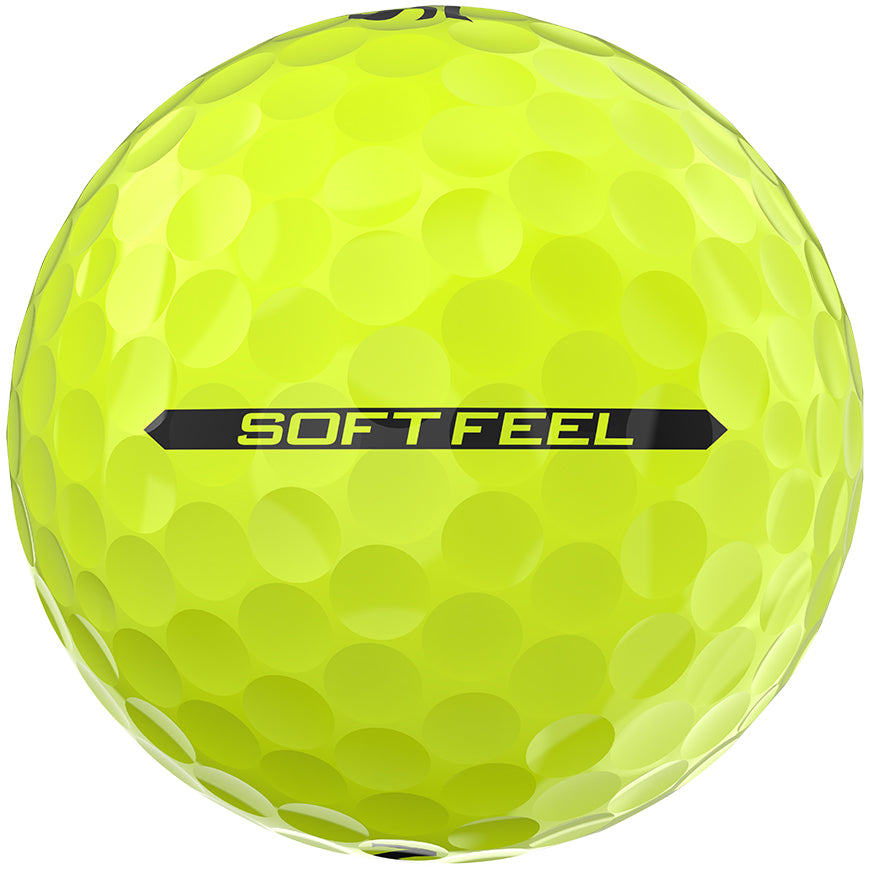 12 Srixon Soft Feel Yellow 2024 Golf Balls