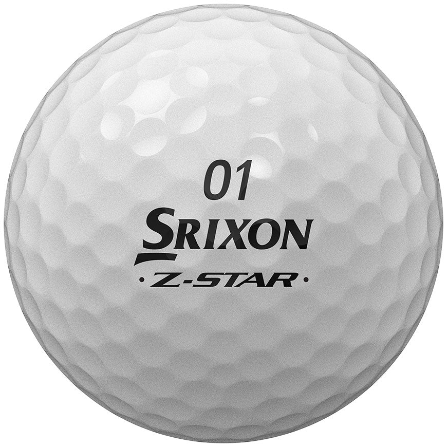 1 Dozen Srixon Z-Star Tour Divide Yellow/White 2024 Golf Balls