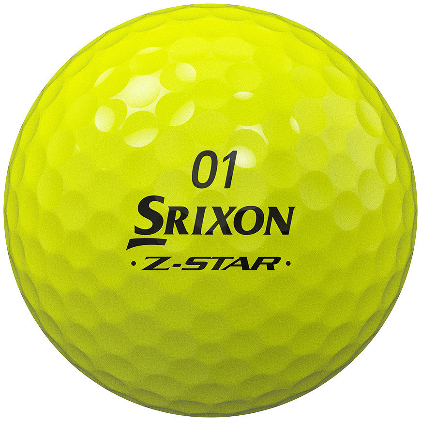 1 Dozen Srixon Z-Star Tour Divide Yellow/White 2024 Golf Balls