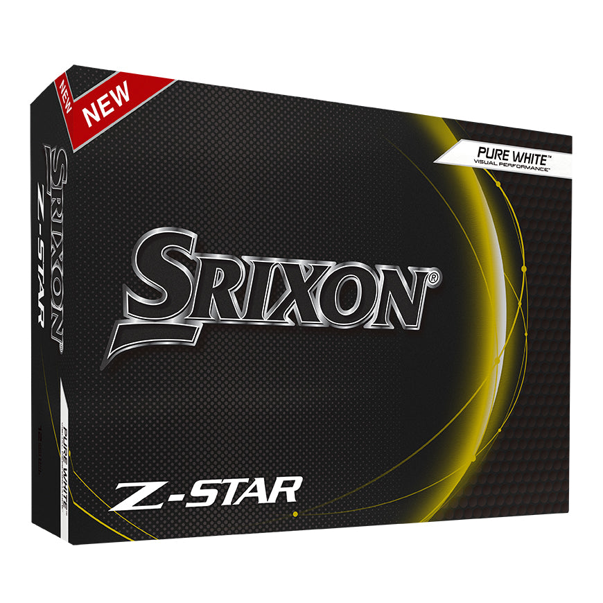 1 Dozen Srixon Z-Star Pure White 2024 Golf Balls