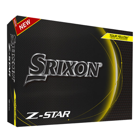 12 Srixon Z-STAR Tour Yellow 2024 Golf Balls