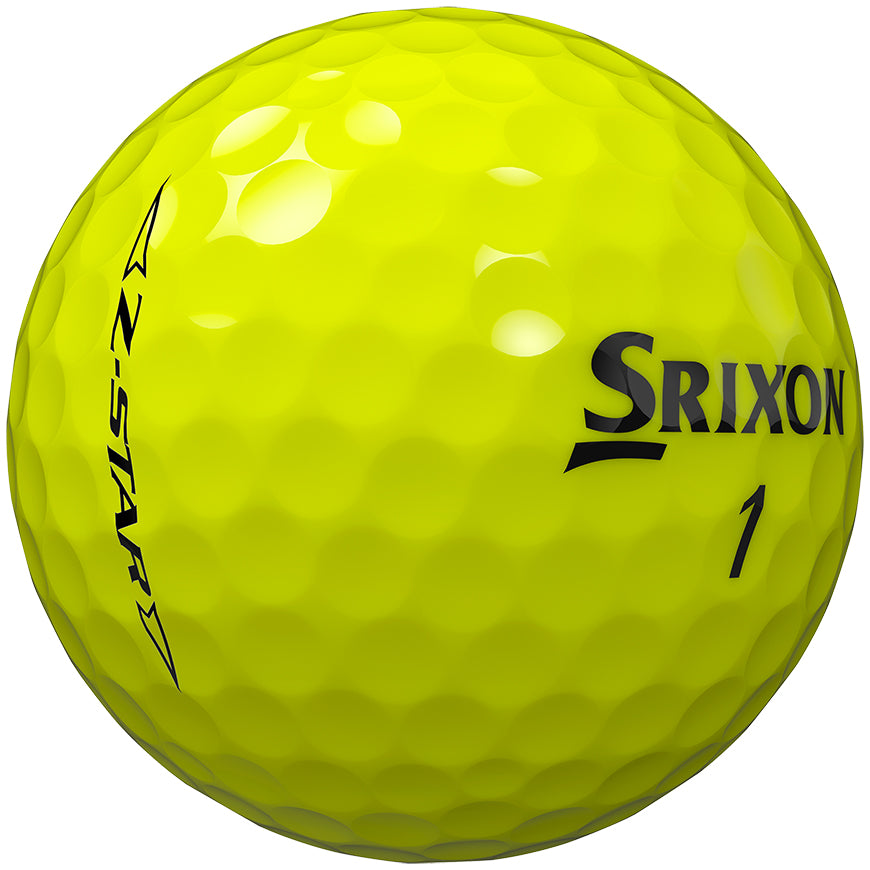 1 Dozen Srixon Z-Star Tour Yellow 2024 Golf Balls