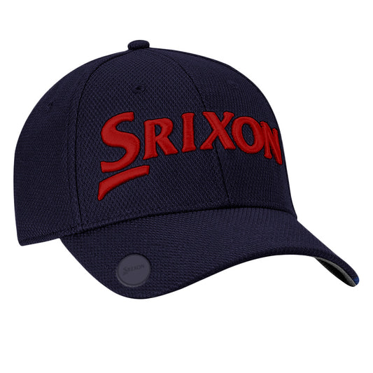 Srixon Adjustable Ball Marker Cap Navy/Red