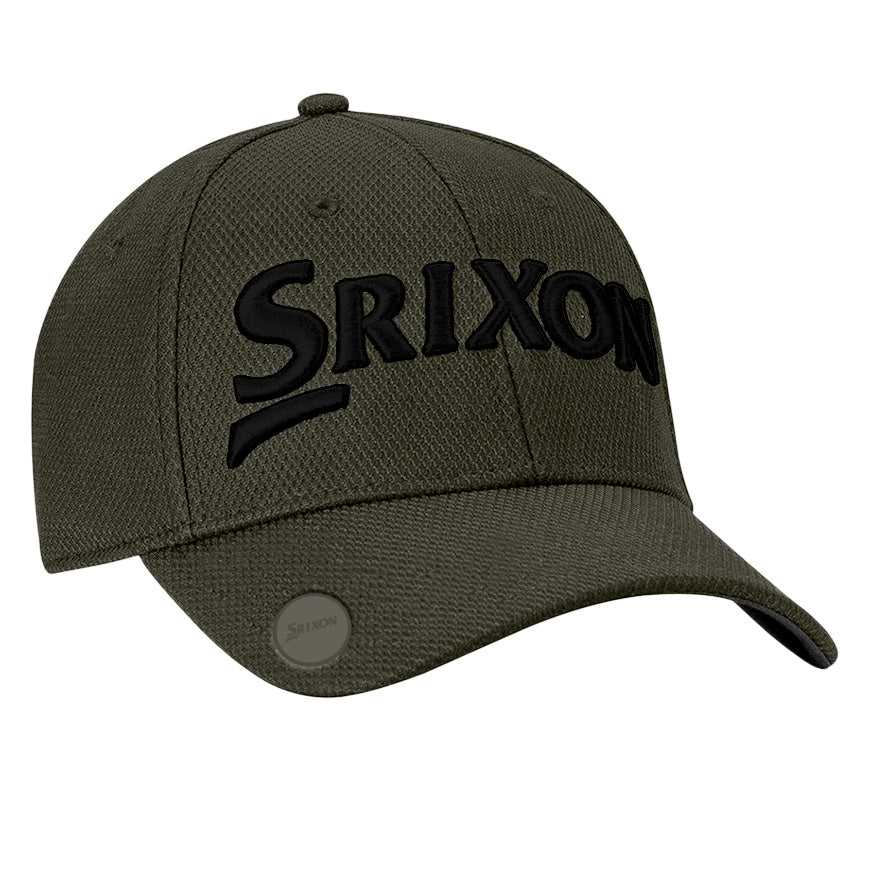 Srixon Adjustable Ball Marker Cap Olive Green/Black