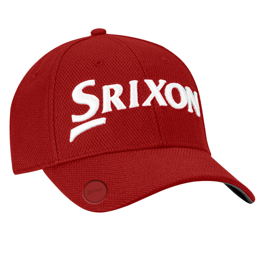 Srixon Adjustable Ball Marker Cap Red/White