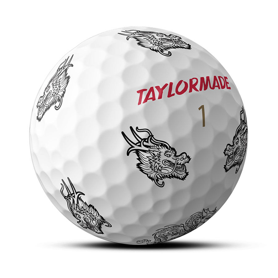 new 12 taylormade vault limited edition tp5 pix dragon gold golf 