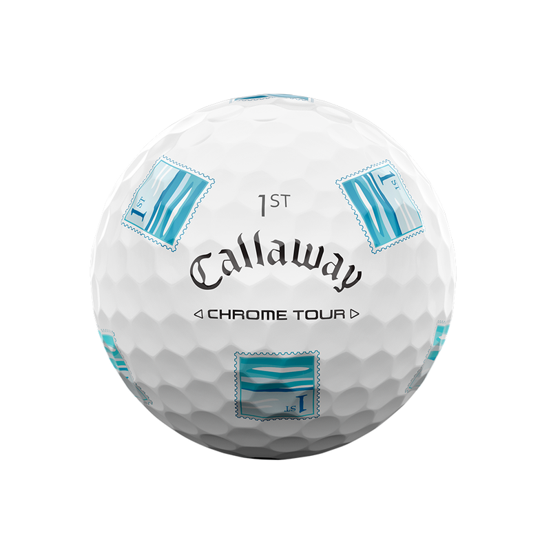 new 12 callaway chrome tour truvis limited edition july majors golf balls