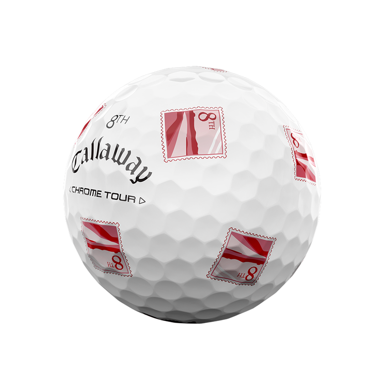 new 12 callaway chrome tour truvis limited edition july majors golf balls