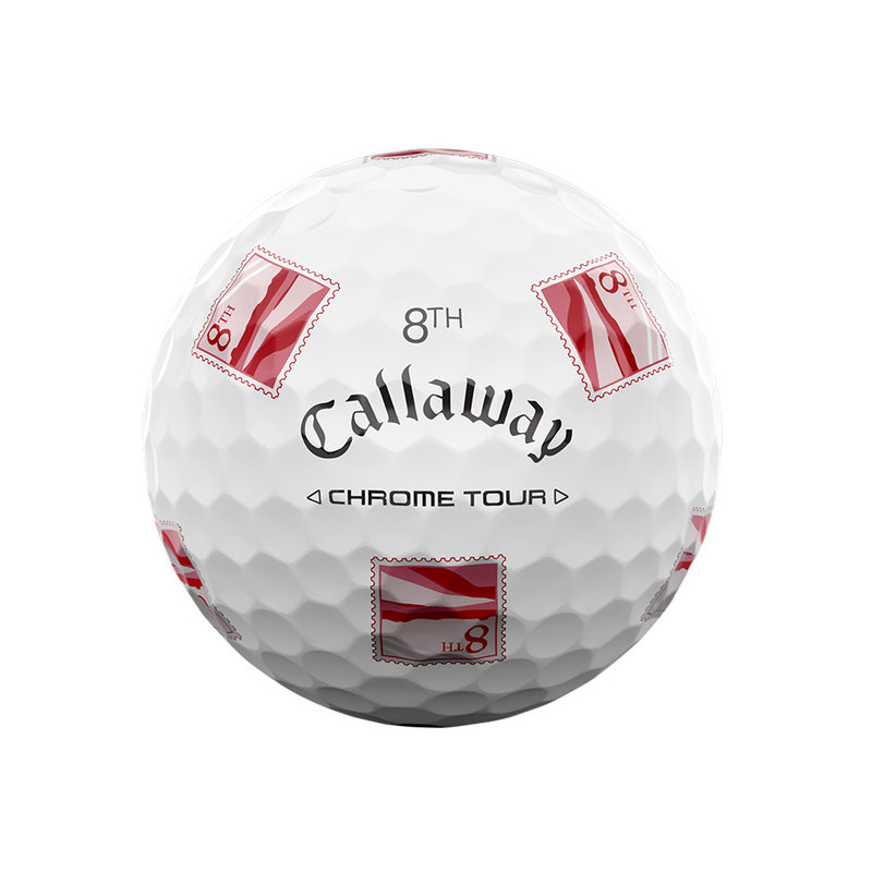 new 12 callaway chrome tour truvis limited edition july majors golf balls