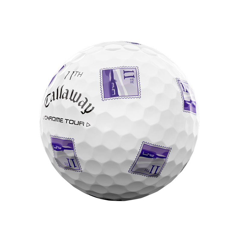 new 12 callaway chrome tour truvis limited edition july majors golf balls